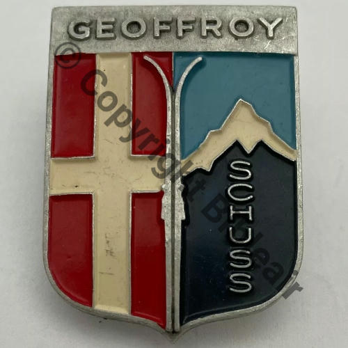 Grpt HAUTE SAVOIE Centre GUILLAUMET Eqp GEOFFROY (LTT)  A.AUGIS LYON ST.BARTH Alu Peint 1942 Src.historiacollection2a 351Eur12.10 